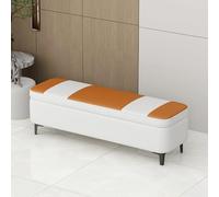 MRBVAOXVD Bancs De Stockage, Étagère À Chaussures Rembourrée Avec Banc De Chaussures En Cuir Avec Faux Cuir Rembourré Avec Coussin De Siège Rembourré Pour Cuisine Salle À Manger Couloir Balcon/F/60 *