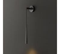 MRBVAOXVD Lampade da Parete, Abinlinamalist Ledpada da Parete -Pada da Parete in Otta Tubo Lungo con Ombra in Acrilico Regolabiler L'Illuminazidella Camera da Letto e Del Corridoio/Oscuro/Colore Scuro