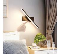 MRBVAOXVD Lampade da Parete, Led Luci da Parete Indoor Lettura Parete Sconce Ricaricabile con Porta Usb Occhio Protezioneda da Pareter Camera da Letto Corridoi Sala Di Studio Scale/Luce Neutra/50 cm