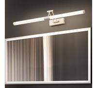 MRBVAOXVD Lampade da Parete, Led Luci da Parete Luci da Bagno Interni a Specchio Impermeabile 350 ° Ruotare 180 °Da da Parete in Alluminio Regolabile Sopra lo Specchio Wall Sconce Pieghevoler la Camer
