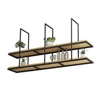 MRBVAOXVD Plafond Étagère Home Decor Racks, Plafondpendu Fleur Stand Vin Rack, 2 Étages de Stockage Rack Pour Kitchen Bar Restaurant, Forte Charge-Portant/100 * 30 * 80 Cm