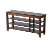 MRBVAOXVD Scarin Legno Panchina Ottomano - Ingresso Di Stoccaggio Poggiapiedir Le Scar- Elegante Piccolo Sgabellor la Casa - Porta Scarfunzionale