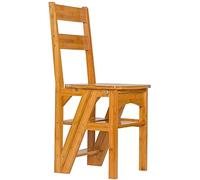 MRBVAOXVD Tabouret D'Escalade Intérieure, Escalier Pliant En Bois Air 2 En 1 Tabouret D'Étamultifonctionnel Portable Léger Tabouret D'Étaà Double Usage