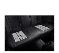 MRBVHGPKUT Cuscino seggiolino auto Cuscino Coprisedile Auto In Pelle Universale Per Civic Per Città Per Accordo Per Elysion Per FIT Per Giada Per Jazz CRV CRZ(Black White Only Rear Seat)