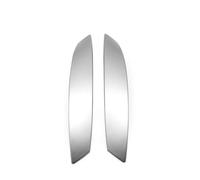 MRBVHGPKUT Maniglia della portiera auto Per B&MW Z4 E85 E86 2002-2008 LHD RHD Left Right Hand Driver In Fibra Di Carbonio Interno Porta Pull Handle Cover Trim(Matte Silver Set)