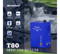 MRCARTOOL EVAP Localizzatore di perdite di tubi Strumento diagnostico per generatore di fumo T80 Rilevatore di perdite di fumo per auto con pompa per auto moto