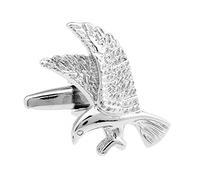 MRCUFF Hawk Osprey Aquila Uccello Coppia Gemelli in Una Scatola Regalo e Panno