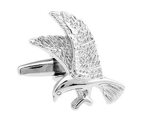 MRCUFF Hawk Osprey Aquila Uccello Coppia Gemelli in Una Scatola Regalo e Panno