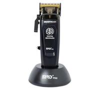 MRD Clipper PRO Smartbrain - Tagliacapelli professionale da uomo con motore Brushless, lama DLC Faper e corpo in metallo, tagliacapelli MRD Pro ricaricabile USB-C