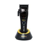 MRD Clipper Pro Vector - Trimmer professionale da uomo con motore Vector 2.0, lama DLC Faper Crunch e corpo metallico, rasaerba MRD Pro ricaricabile Micro USB-C e doppio mandrino