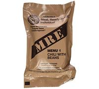 MRE, pietanza pronta da mangiare, Army Ration EPA, CHILI with BEANS