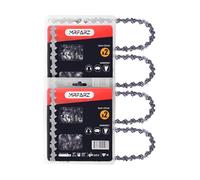 MRFARZ Catene per motosega da 25,4 cm, 40 maglie di trasmissione da 3/8" passo LP .43" Gauge Low-Kickback, semi-scalpello, catene di ricambio per seghe P546, 436Li 536LiXP e More-R40 (4 catene)
