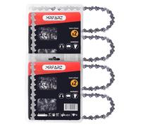 MRFARZ Catene per motosega da 40,6 cm, 56 maglie di trasmissione, passo 3/8", calibro 127 cm, semi-scalpello a basso contraccolpo S56 (4 catene)