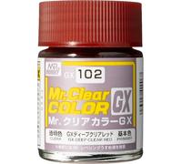Mrhobby - Mr. Clear Color Gx 18 Ml Deep Clear Red Gx-102mrh-gx-102