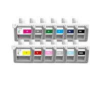 MRHZKE 12 colori cartuccia a inchiostro PFI-306 Compatibile per IPF8400 IPF8400S IPF9400 IPF9410 IPF8300 IPF830S Stampanti Sostituzione per PFI306 PFI 306(1pcs-BL)