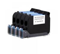 MRHZKE 2588 42 ML Cartuccia d'inchiostro verde blu rosso nero universale compatibile con stampante a getto d'inchiostro portatile compatibile con 12. Cartucce a inchiostro ad asciugatura rapida da 7