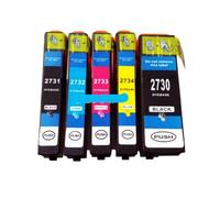 MRHZKE Cartucce a inchiostro da 5 pacchi per T2730 T2731 T2732 T2733 T2734 per XP520 XP600 XP610 XP620 XP700 XP800 XP810 XP820