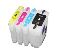 MRHZKE Cartucce di inchiostro ricaricabili compatibili con 10 11 per design Jet 70 100 più 110 Plus e a getto colorato CP1700D Stampanti