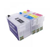 MRHZKE Cartuccia a inchiostro vuoto ricaricabile compatibile con lavoro WF 3620 WF 3640 WF 7110 WF 7610 WF 7620 WF7710 WF7720 T2711 27XL