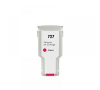 MRHZKE Cartuccia con inchiostro colorante da 300 ml di pigmento da 130 ml con chip compatibile con 727 stampanti da 727xl e designJet T920 T930 T1530 T2530 T1500 Serie T2500(M 300ml Dye)