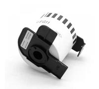 MRHZKE Etichetta di carta termica rotolo continua DK-22205 DK-22210 DK-22214 DK-22223 DK-22225 DK-22243 DK-44205 DK-22246 Compatibile con etichette(DK-44205)