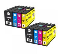 MRHZKE Sostituzione della cartuccia a inchiostro per le stampanti per officine 6100 6600 6700 7110 7610 7612 7510 7512 Modelli utilizzando 932 933 932xl 933xl(2set)