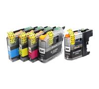 MRHZKE Sostituzione della cartuccia di inchiostro compatibile per LC223 223 funziona con DCP-J4120DW MFC-J4420DW J4620DW 4625DW 5320DW Stampanti LC223(1Set 1PCS BK)