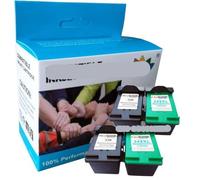 MRHZKE Sostituzione della cartuccia per inchiostro per 338 343 neri e tricori per deskjet 6540 6620 6840 PSC 1500 1510 1600 1610(4pk-2BK 2C)
