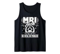 MRI Tech Nessun Metallo nessun Problema Risonanza Imaging Professionista Canotta