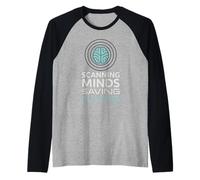 MRI Technologist Radiologia Risonanza Magnetica Orgoglio Maglia con Maniche Raglan
