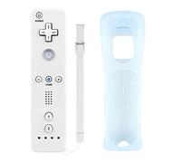 Mribo telecomando wii, controller wii con custodia in silicone e cinturino da polso, per Nvidia Shield, Nintendo Wii e Wii U