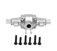 Mrisata ASSE Rc ASSE Anteriore Posteriore Rc ASSE Metallo Rc 1/24 ASSE Rc ASSE Rc Lega di Alluminio Forte ASSE Anteriore Posteriore Rc per Fcx24 1/24 Crawler 6.2cm Argento (Argento)