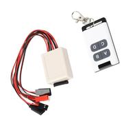 Mrisata Controller per Verricello per Auto Modello RC, Telecomando Universale a 4 con Funzionamento Luce e Verricello, per Veicoli Cingolati in 1/10 Come SCX10 e Redc