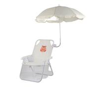 Mrisata Sedia da Campeggio per Bambini, Sedia da Spiaggia Pieghevole Stile Animale Cartone Animato Carino con Materiale PP Traspirante e Supporto in Metallo, per Picnic Sulla Spia (Scoiattolo con