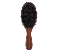 Mrisata Spazzola per Capelli Riequilibrante dei Lipidi dei Capelli, Paletta | Forma Ovale, Perni in Nylon, Antistatico, Fori di Scarico per L'equilibrio della Pressione, Styling Liscio, Spazzola
