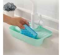 Mrisata Tappetino per Rubinetto Lavello, Paraspruzzi con Design Porta | Materiale TPE, Protezione Antiscivolo per Piano di Lavoro per Lavello da , Vassoio di Raccolta Dell'acqua, Contenitore