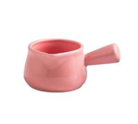 MRKU Brocca per Latte, salsiera, Tazza per Acqua, brocca per Panna, erogatore per caffè, Zucchero, Salsa, Ceramica - con beccuccio - Porcellana Cotta ad Alta Temperatura Senza Piombo per bistecche