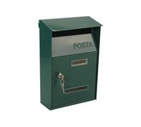 MRKU Cassetta Postale Villa Home Cassetta Postale in Metallo per ricevere la Posta