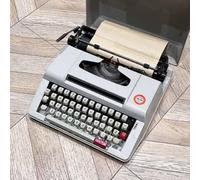 MRKU Macchina da Scrivere Manuale retrò - per Scrivere romanzi in Ambienti Unici, Uso Normale