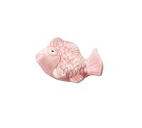 MRKU Poggia Bacchette, Porta Bacchette, Simpatico Supporto per Bacchette da Ristorante e Cucchiaio per Cucina, 6 Pezzi di Carpe dei Cartoni Animati, Porta Posate in Ceramica per la casa