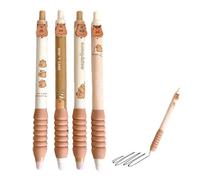 Mrltau 4 Pcs Carino Capybara Penne Capybara, roba Capybara, ben tangibile, scrivibile, Capybara Regalo Animale, Penne di animali, Belle penne, Cute Stuff, Capibara Cancelleria