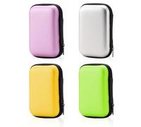 Mrltau Scatola Carta in 4 Pezzi, Robusta Custodia per Gioco, Uno Phase 10 Cabo (Argento + Rosa + Giallo + Verde)