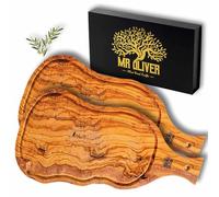 MrOliver® Venus - Tagliere in Legno d'Ulivo Naturale - Tagliere da Cucina Professionale - Accessori Cucina di Design- Tagliere Legno Grande per Aperitivo, Carne, Salumi