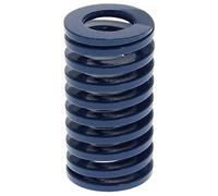 MroMax 1,5 cm OD 5,5 cm lunga molla in acciaio stampaggio a spirale leggero carico compressione stampo molla blu 1 pz