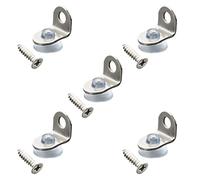MroMax 19 mm x 15 mm x 13 mm/20 mm x 15 mm x 13 mm/18 mm x 14 mm x12 mm, staffe angolari per mensole di mobili, staffe angolari, MRO190731C-0021, 18mmx14mmx12mm, 30pcs