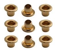 MroMax - 200 rivetti in rame M1.53 con foro passante per circuiti stampati, dorati, MRO1900906N-0275, M3 x 3, 200PCS