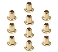 MroMax - 200 rivetti in rame M1.53 con foro passante per circuiti stampati, dorati, MRO1900906N-0276, M3 x 4, 200PCS