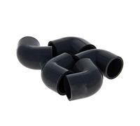 MroMax 20mm Slip 90 Gradi PVC Raccordo Gomito Connettore Grigio 5 Pz