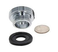 MroMax - Adattatore per rubinetto, 16 mm, filettatura femmina a 22 mm, connettore in rame galvanotecnica, 1 pezzo