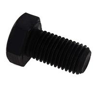 MroMax Bullone esagonale M16 M16 M16-2 x 30mm Bulloni a testa esagonale in acciaio al carbonio completamente filettati Bulloni esagonali metrici di grado 12.9 nero 1 pz